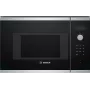 Bosch Serie 4 BFL523MS0 mikroviļņu krāsns melns, nerūsējošais tērauds Solo mikroviļņu krāsns Iebūvējams 20 L 800 W