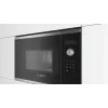 Bosch Serie 4 BFL523MS0 mikroviļņu krāsns melns, nerūsējošais tērauds Solo mikroviļņu krāsns Iebūvējams 20 L 800 W