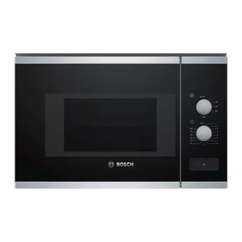Bosch BFL520MS0 mikroviļņu krāsns Melna, Nerūsējošais tērauds Kombinētā mikroviļņu krāsns Iebūvējams 20 L 800 W