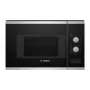 Bosch BFL520MS0 mikroviļņu krāsns Melna, Nerūsējošais tērauds Kombinētā mikroviļņu krāsns Iebūvējams 20 L 800 W
