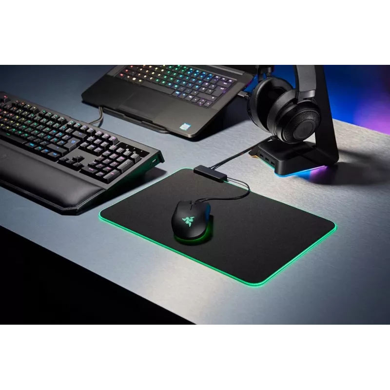 Spēļu peles paliktnis Razer Goliathus Extended Chroma Melns