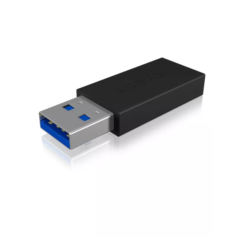 ICY BOX IB-CB015 USB Type-C 3.1 (Gen 2) USB Type-A 3.1 (Gen 2) Melns