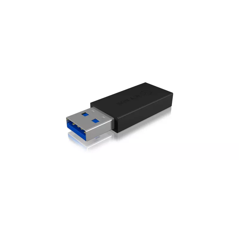 ICY BOX IB-CB015 USB Type-C 3.1 (Gen 2) USB Type-A 3.1 (Gen 2) Melns