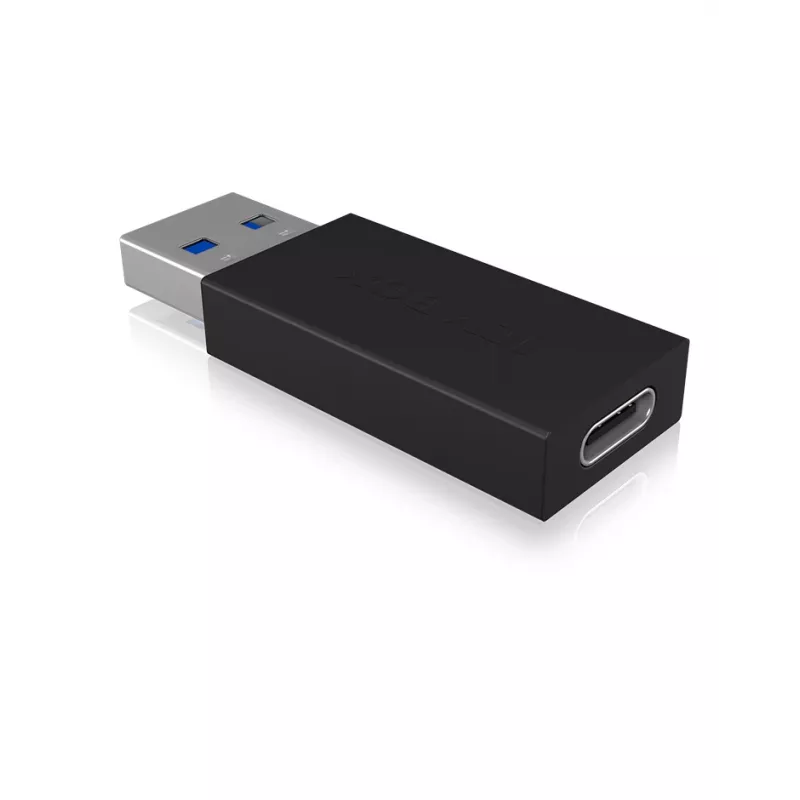 ICY BOX IB-CB015 USB Type-C 3.1 (Gen 2) USB Type-A 3.1 (Gen 2) Melns