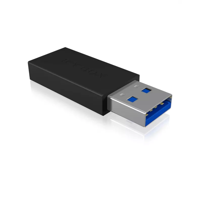 ICY BOX IB-CB015 USB Type-C 3.1 (Gen 2) USB Type-A 3.1 (Gen 2) Melns