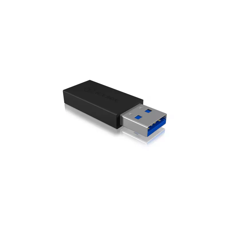 ICY BOX IB-CB015 USB Type-C 3.1 (Gen 2) USB Type-A 3.1 (Gen 2) Melns