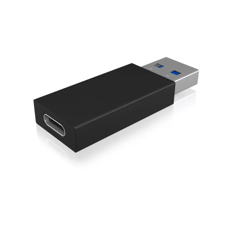 ICY BOX IB-CB015 USB Type-C 3.1 (Gen 2) USB Type-A 3.1 (Gen 2) Melns