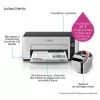 Tintes printeris Epson EcoTank ET‑M1100 — melnbalts, A4, 32 lpp/min, 1440×720 dpi, iebūvēta tintes tvertne, USB 2.0, pelēks/melns