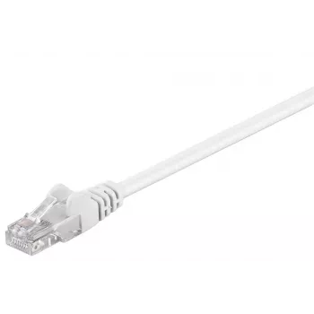 Tīkla kabelis GOOBAY 68508 Cat5e U/UTP RJ-45 — 5 m, balts