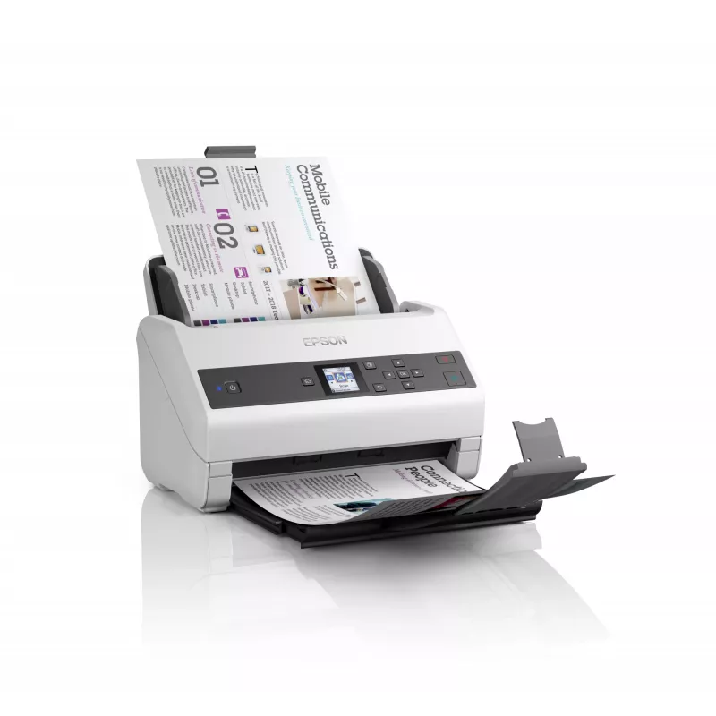 Epson WorkForce DS-970 lokšņu padeves skeneris 600 x 600 DPI A4 pelēks, balts