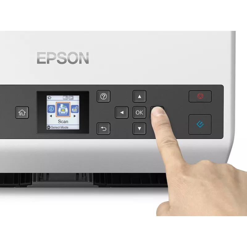 Epson WorkForce DS-970 lokšņu padeves skeneris 600 x 600 DPI A4 pelēks, balts