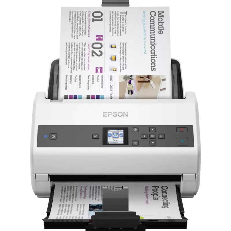 Epson WorkForce DS-970 lokšņu padeves skeneris 600 x 600 DPI A4 pelēks, balts