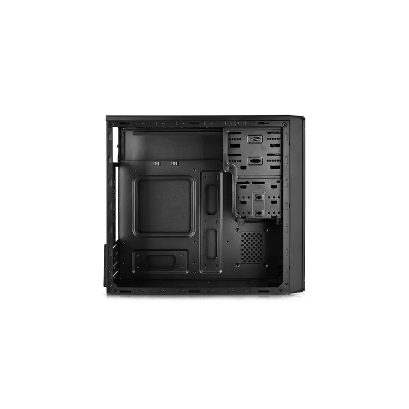 PC korpuss DeepCool Wave V2 Mini Tower Melns — microATX/Mini-ITX, 350×175×390 mm, GPU līdz 34 cm, CPU dzesētāja augstums 14 cm