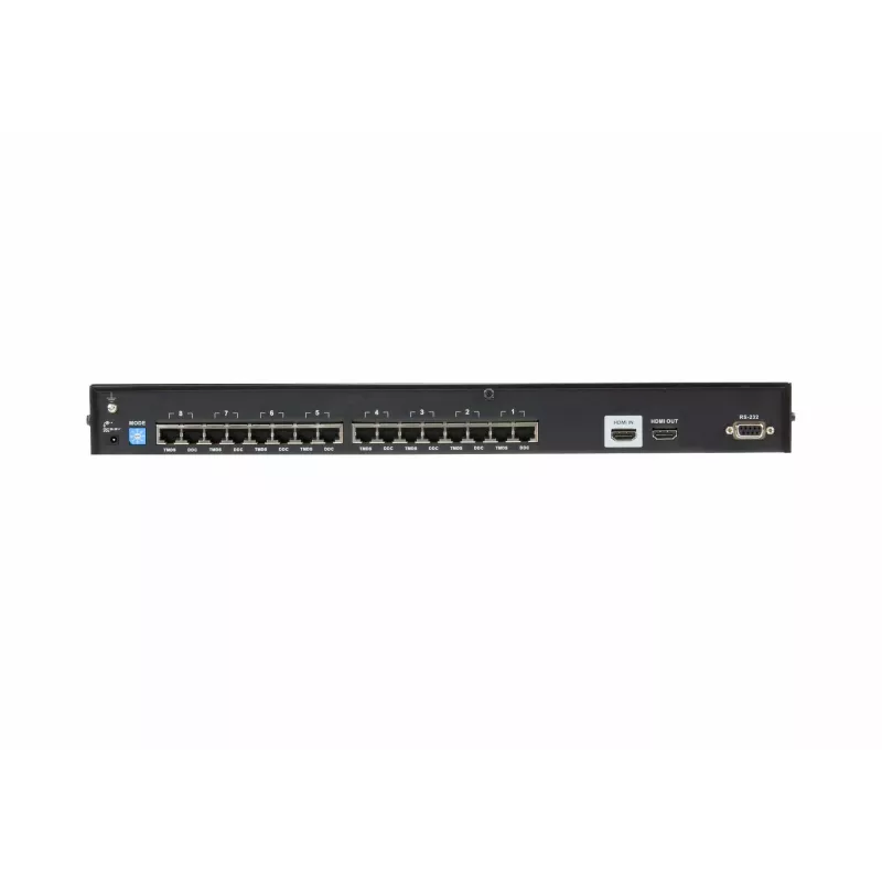 ATEN 8 portu HDMI CAT5e/6 sadalītājs, HDMI, HDMI, 1920 x 1080 pikseļi, Melna, Metāls, Full HD