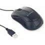 GEMBIRD pele optiskā MUS-3B-02 - 3 pogu ritenītis USB melna