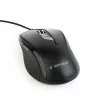 Optiskā pele GEMBIRD MUS-6B-01 – 6 pogas, ritenītis, USB, melna