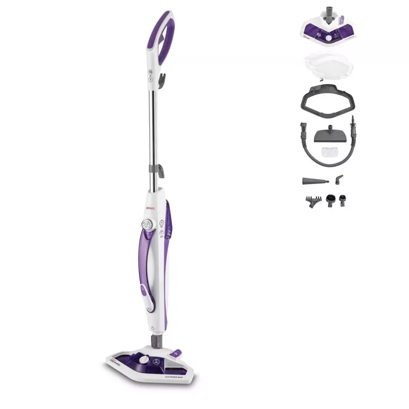 Polti Vaporetto SV440_Double tvaika mops 0,3 l 1500 W Violeta, Balta