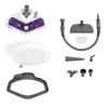 Polti Vaporetto SV440_Double tvaika mops 0,3 l 1500 W Violeta, Balta