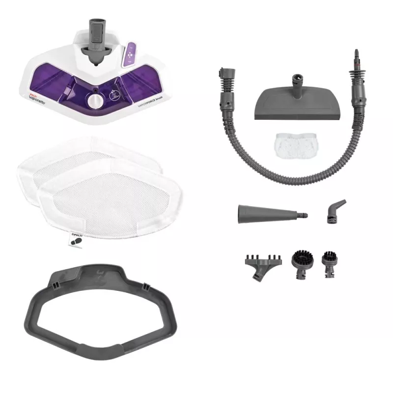 Polti Vaporetto SV440_Double tvaika mops 0,3 l 1500 W Violeta, Balta