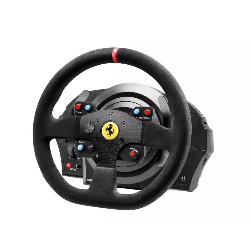 Thrustmaster T300 Ferrari Integral Racing Wheel Alcantara Edition Melns Stūre + Pedāļi Analogs / Ciparu PC, PlayStation 4, Playstation 3