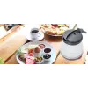 Elektriskā tējkanna Adler AD 1279 — 0,6 L, 750 W, plastmasas korpuss, pogu vadība, indikatora gaisma