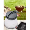 Elektriskā tējkanna Adler AD 1279 — 0,6 L, 750 W, plastmasas korpuss, pogu vadība, indikatora gaisma