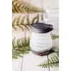 Elektriskā tējkanna Adler AD 1279 — 0,6 L, 750 W, plastmasas korpuss, pogu vadība, indikatora gaisma