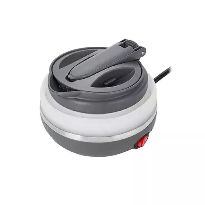 Elektriskā tējkanna Adler AD 1279 — 0,6 L, 750 W, plastmasas korpuss, pogu vadība, indikatora gaisma