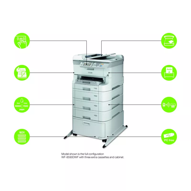 Tintes kasetne XXL Epson C13T869440 dzeltena