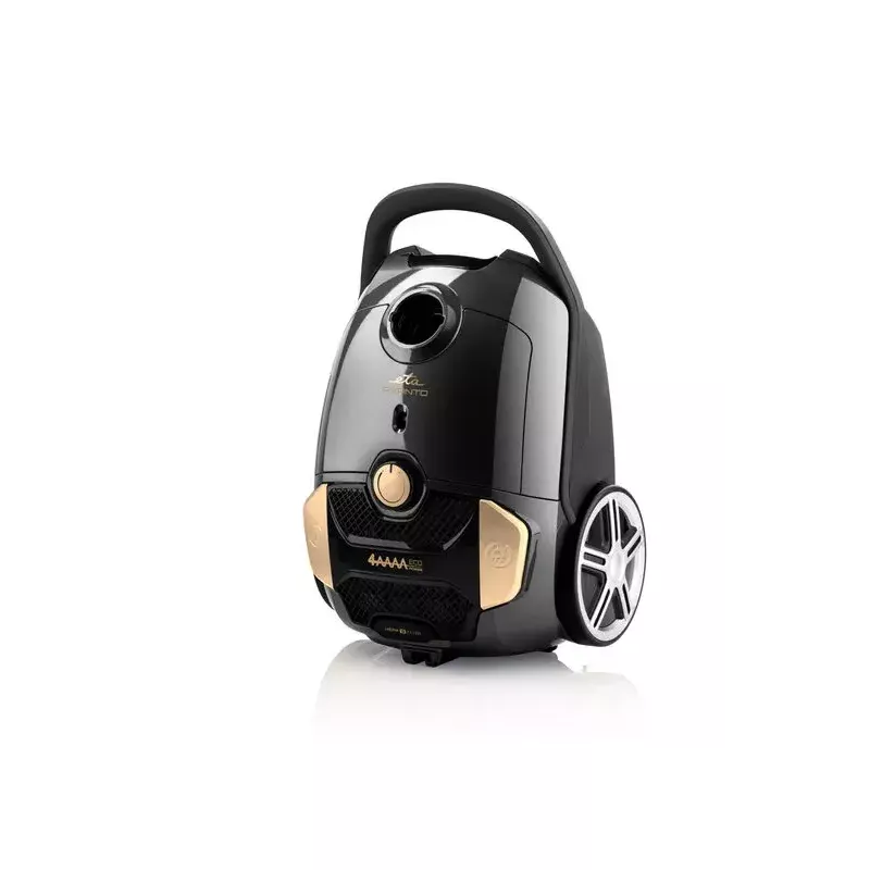 Cilindra putekļsūcējs ETA Avanto 3 L — 800 W, 3 L putekļu maisiņš, HEPA filtrēšana, sausā tīrīšana, mīkstās mēbeles/cietās grīdas/paklāji, melns/bēšs