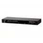 ATEN 8 portu USB - PS/2 VGA KVM slēdzis, 2048 x 1536 pikseļi, QXGA, stiprināšana statīvā, 5 W, 1U, melns