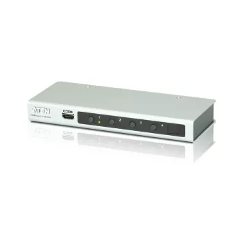 ATEN 4 portu 4K HDMI audio/video slēdzis ar IR tālvadības pulti