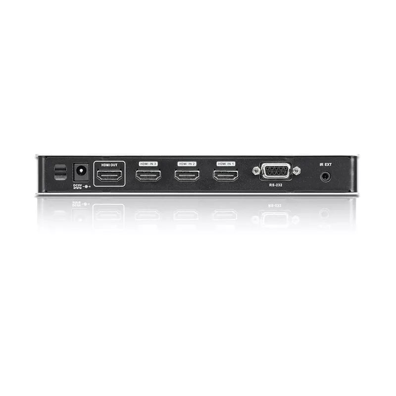 ATEN 4 portu 4K HDMI audio/video slēdzis ar IR tālvadības pulti