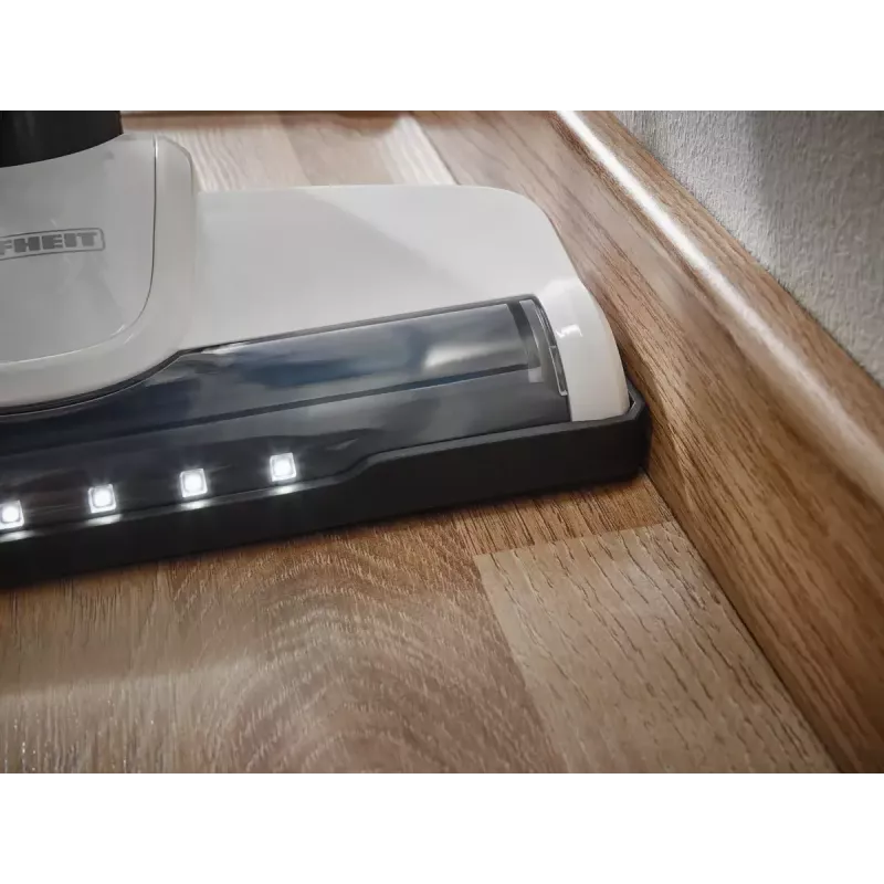 2-in-1 stick vacuum Leifheit PowerVac 2in1 — cordless 20 V, 40 min runtime, cyclonic, removable handheld, washable filter