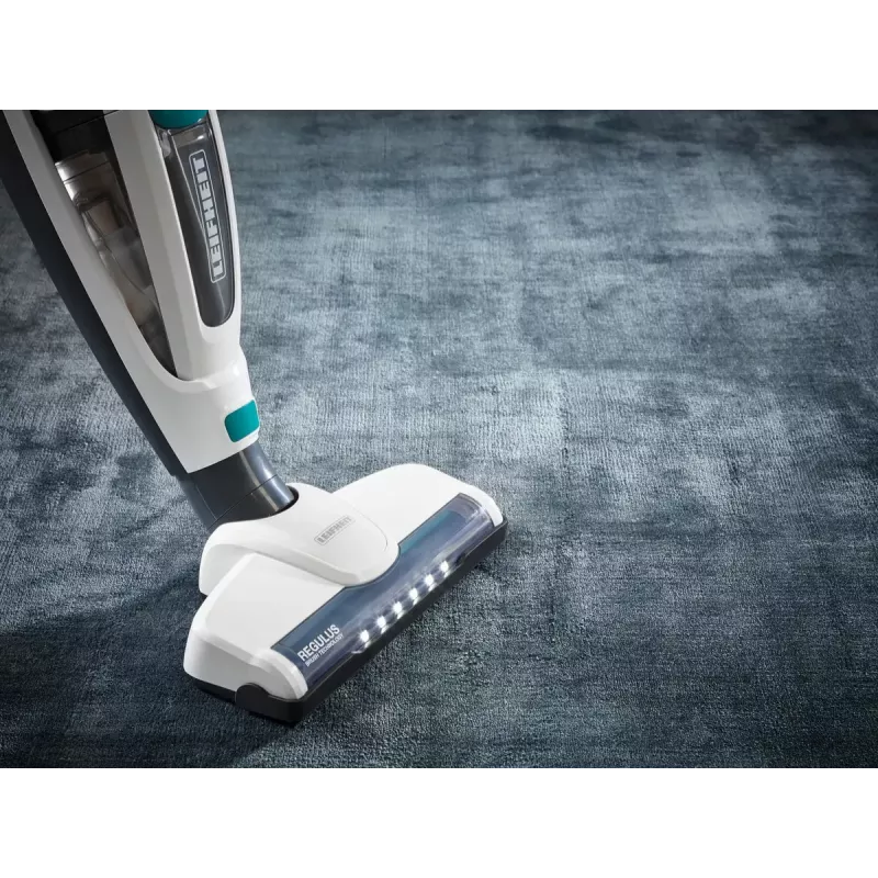 2-in-1 stick vacuum Leifheit PowerVac 2in1 — cordless 20 V, 40 min runtime, cyclonic, removable handheld, washable filter