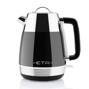 Elektriskā tējkanna ETA Storio 9186 90020 — 1,7 L, 2150 W, melns nerūsējošais tērauds