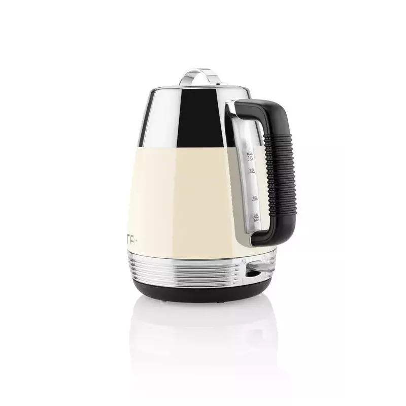 Elektriskā tējkanna ETA Storio 9186 90040 — 1,7 L, 2150 W, bēša nerūsējošais tērauds