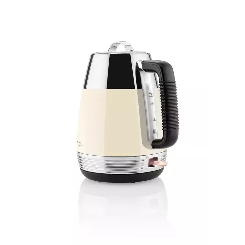 Elektriskā tējkanna ETA Storio 9186 90040 — 1,7 L, 2150 W, bēša nerūsējošais tērauds