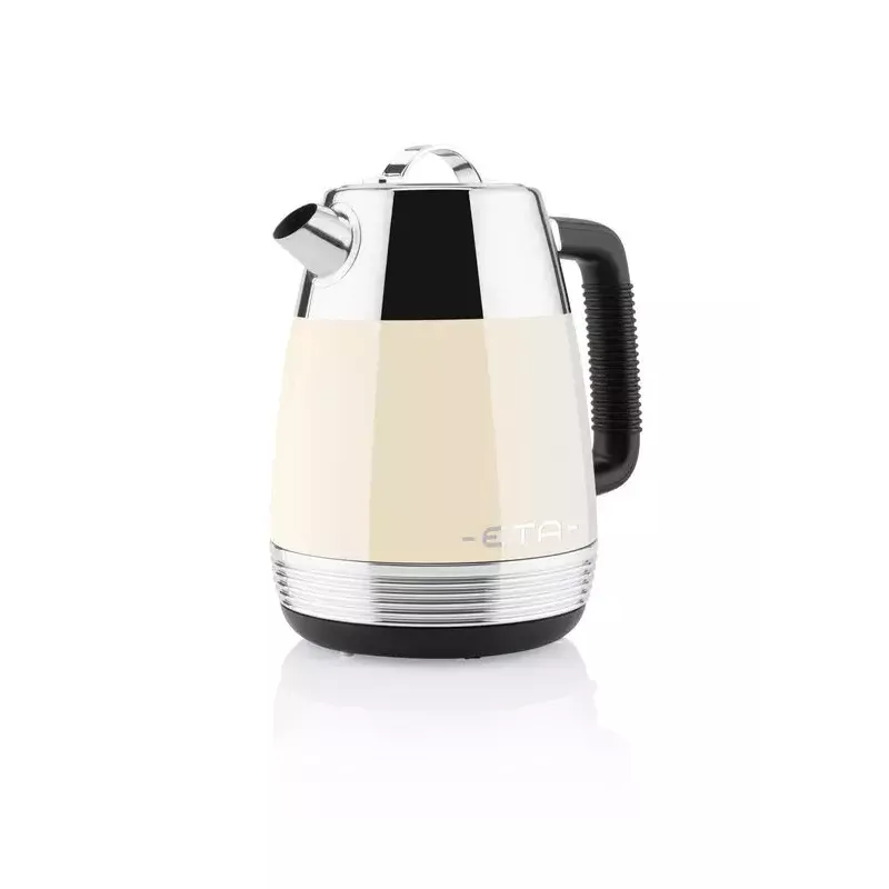Elektriskā tējkanna ETA Storio 9186 90040 — 1,7 L, 2150 W, bēša nerūsējošais tērauds