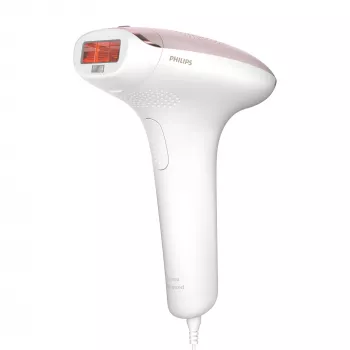 IPL matu noņemšanas ierīce Philips SC1994/00 Lumea Advanced — maiņstrāvas barošana, ķermeņa uzgalis, 4 cm² lampa, balta/rozā