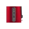 Bosch TWK4P434 elektriskā tējkanna — 1,7 L, 2400 W, melna/sarkana