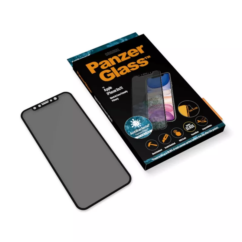 PanzerGlass ® Privātuma ekrāna aizsargs iPhone 11 | XR | no malas līdz malai