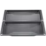 Cepeškrāsns daļa Bosch HEZ530000 – piederums Bosch cepeškrāsnīm, melna, 1,42 kg, 430×475 mm