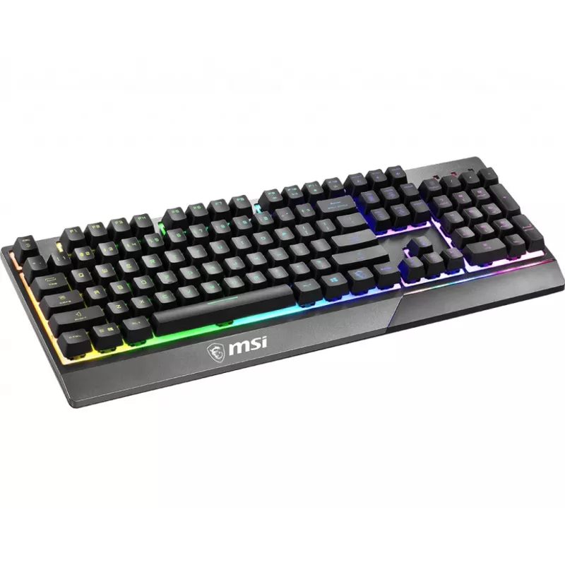 MSI Vigor GK30 tastatūra spēlēm USB QWERTY US International Melns