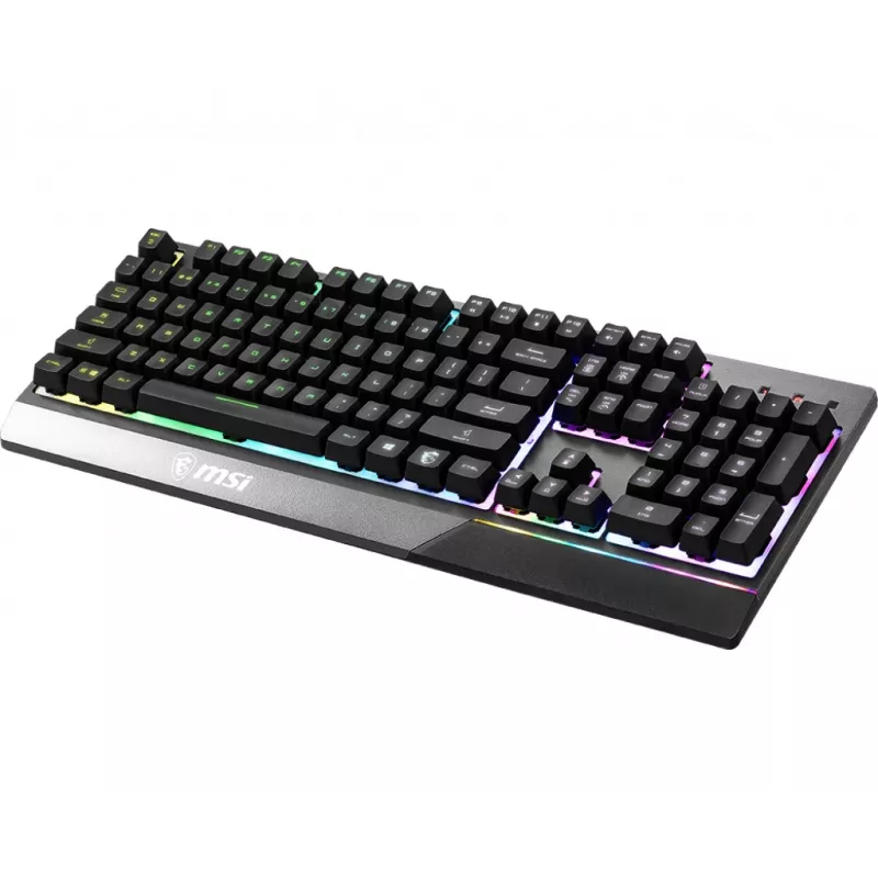 MSI Vigor GK30 tastatūra spēlēm USB QWERTY US International Melns