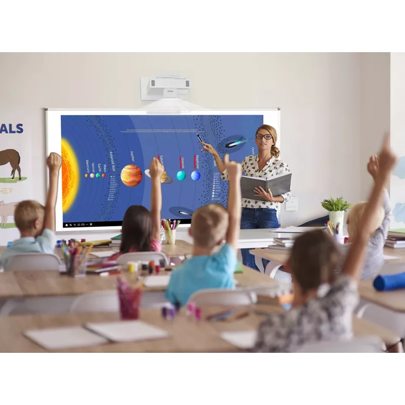 Epson EB-1485Fi īpaši īsa fokusa projektors 5000 ANSI lūmenu 3LCD 1080p (1920x1080) Balts