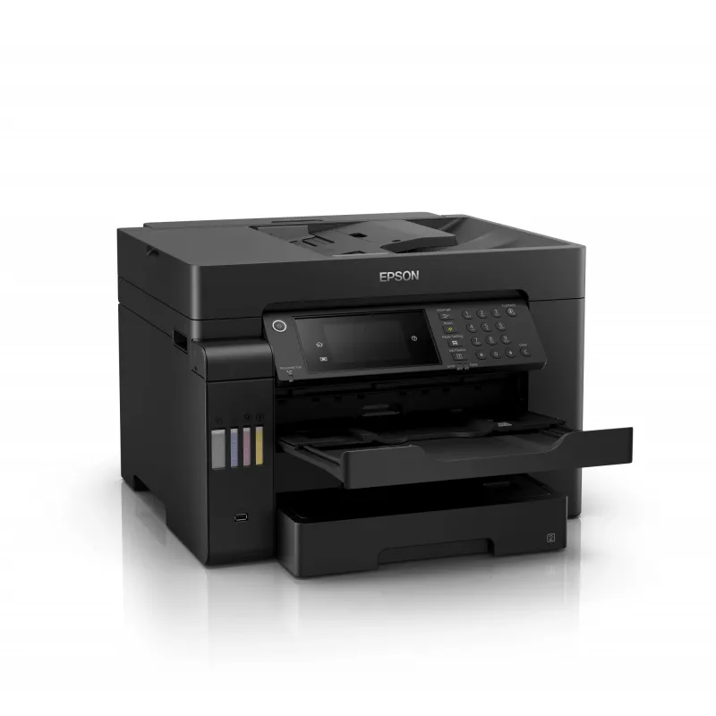 Daudzfunkciju printeris Epson EcoTank L15150 — krāsu tintes, A3+ (4800x2400 DPI), Wi‑Fi, Ethernet