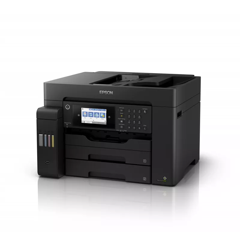 Daudzfunkciju printeris Epson EcoTank L15150 — krāsu tintes, A3+ (4800x2400 DPI), Wi‑Fi, Ethernet
