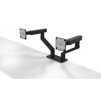 DELL Dual Monitor Arm – MDA20, 10 kg, 48,3 cm (19 collas), 68,6 cm (27 collas), Augstuma regulēšana, Melna