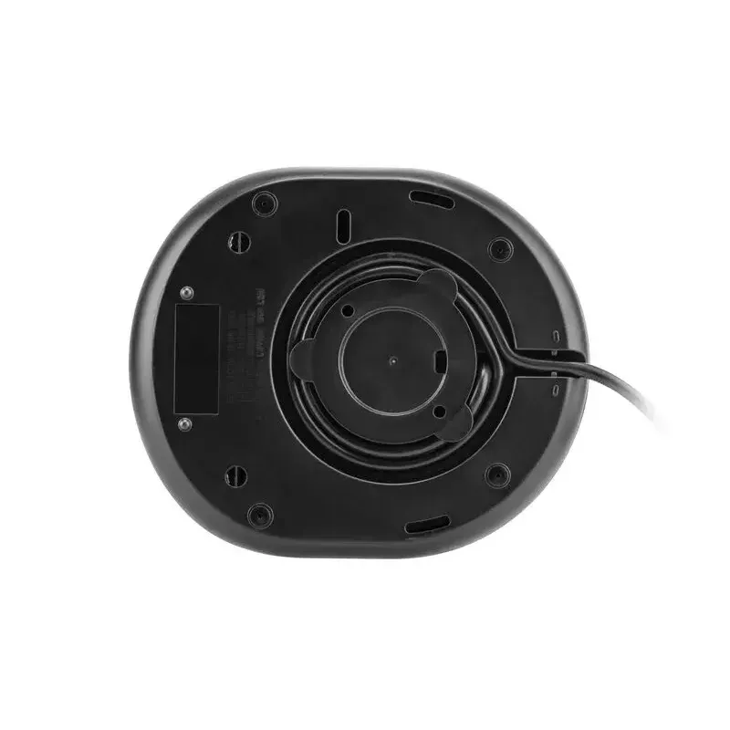 Elektriskā tējkanna ETA ETA915390000 — 1.5 L, 2200 W, nerūsējošais tērauds un caurspīdīgs stikls, melna